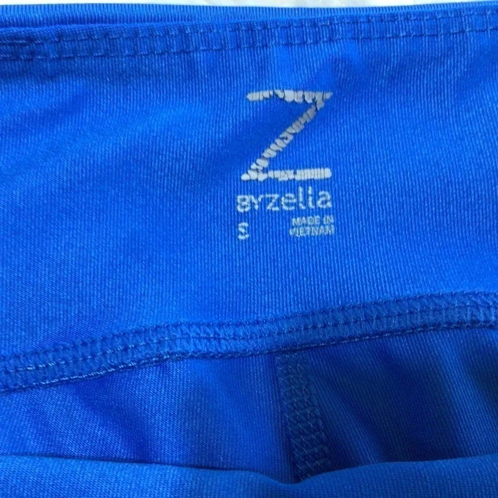 Z By Zella Leggings Blue Black S Running Gym Workout